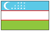 Uzbekistan Flag