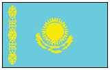 Kazakhstan Flag