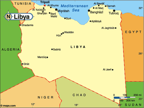 Libya Map
