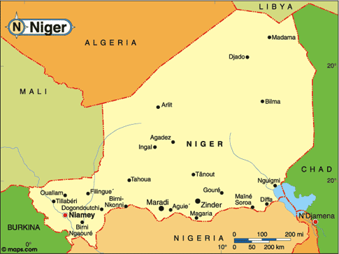 Niger Map
