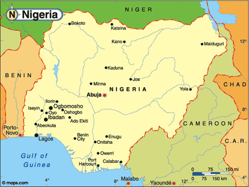Nigeria Map