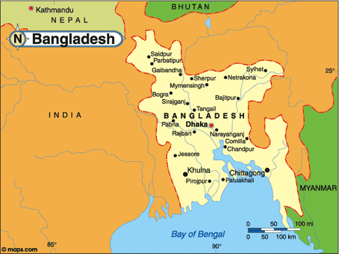 Bangladesh Map