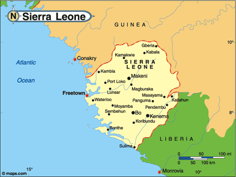 Sierra Leone Map