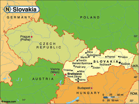 Slovakia Map