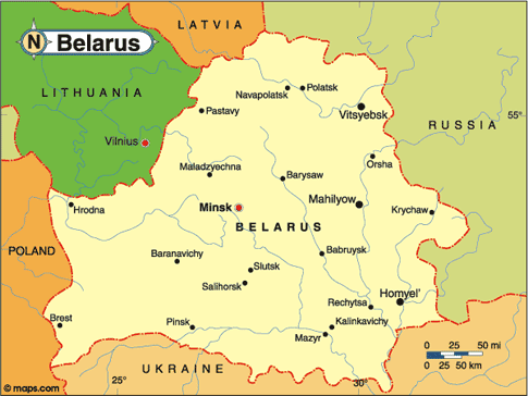 Belarus Map