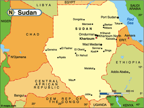 Sudan Map