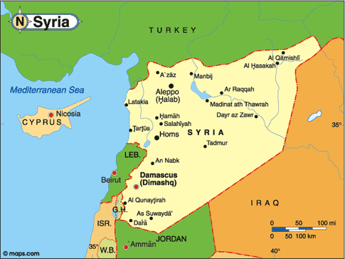 Syria Map