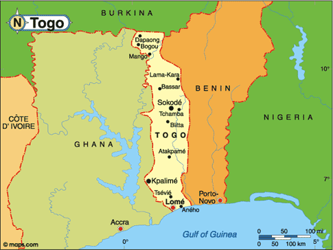 Togo Map