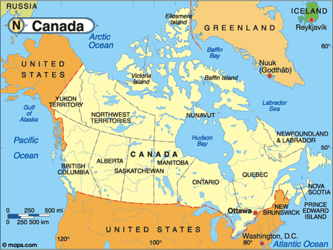Canada Map