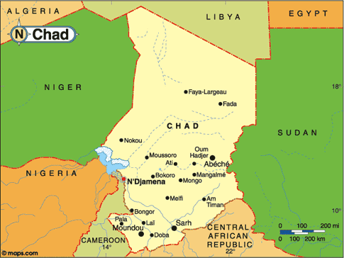 Chad Map
