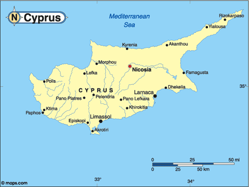 Cyprus Map
