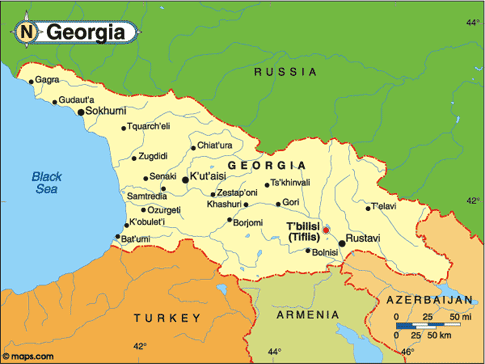 Georgia Map