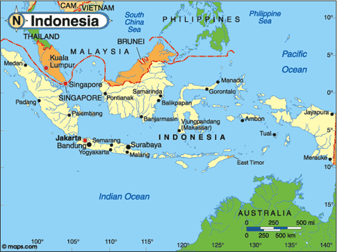 Indonesia Map