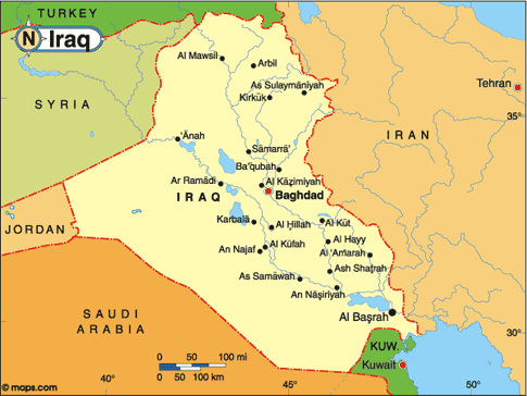 Iraq Map