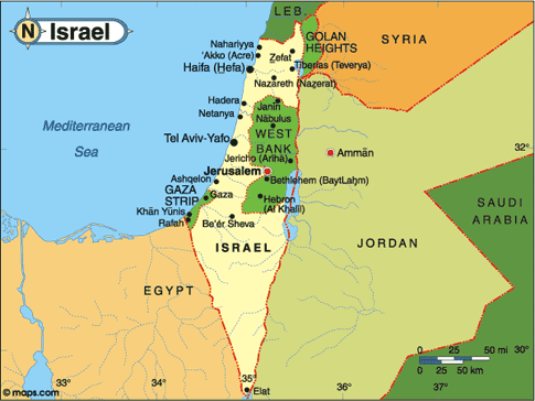 Israel Map