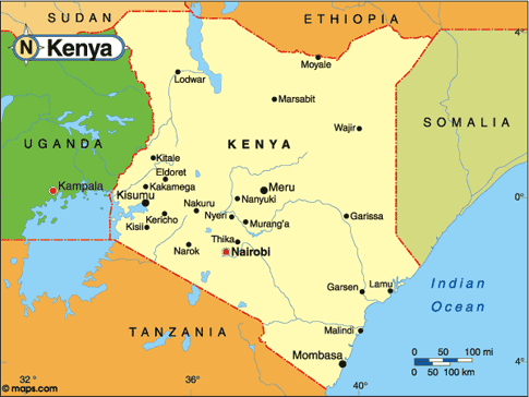 Kenya Map